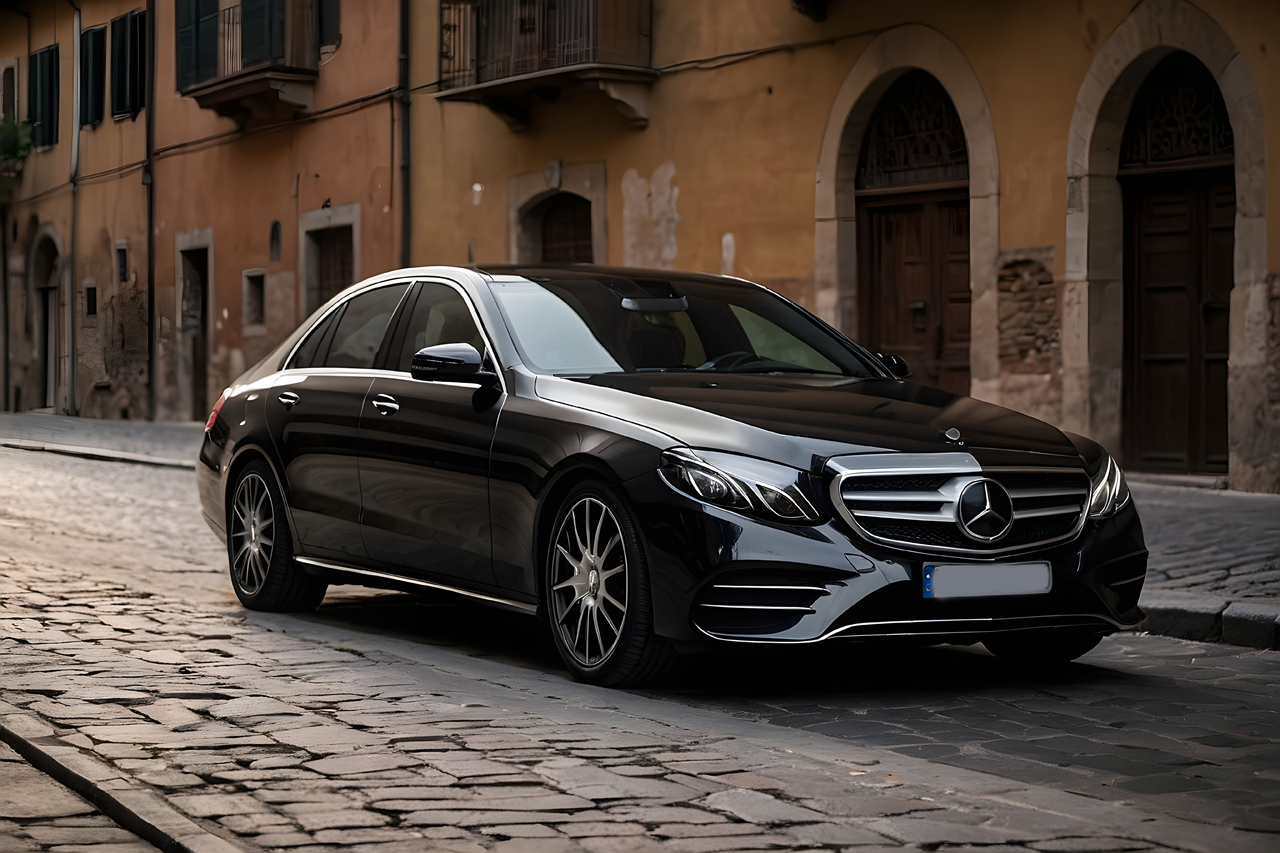 Mercedes Benz E-Class taxi Siena